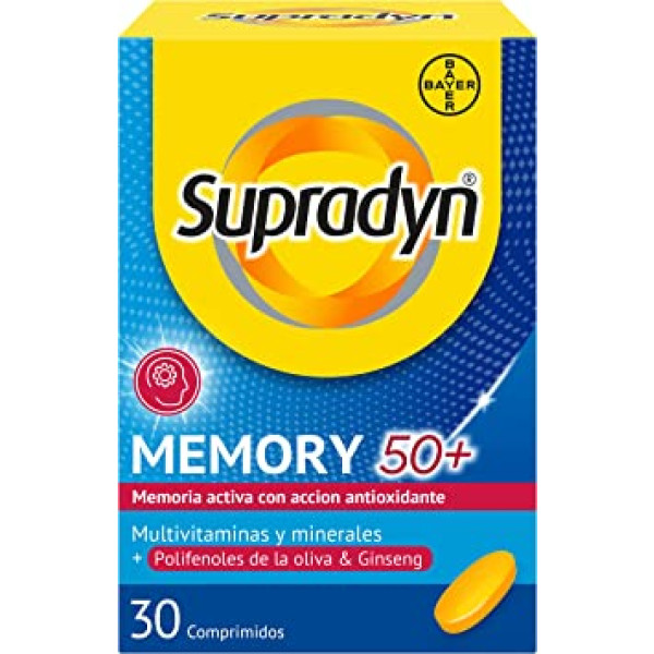 Supradyn Memory 50+ Comp X30,   comp