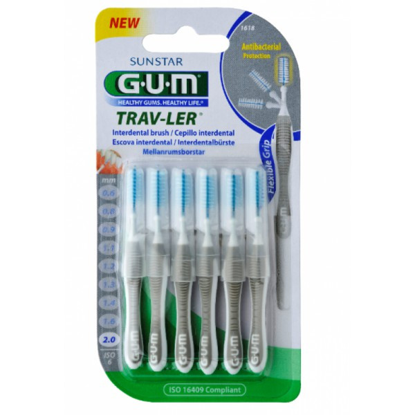 Gum Trav-Ler Esc 1619 Con Pt x6,  