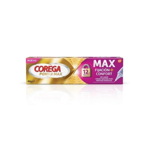 Corega Max Fix+Conf Cr Fix Prot Dent40g,  