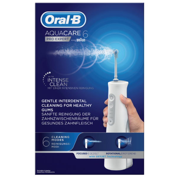 Oral B Aquacare 6 Pro Expert Irrigador Port,