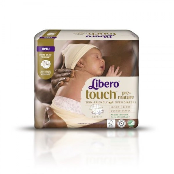 LIBERO Touch Newborn Premature | 24 Unid.