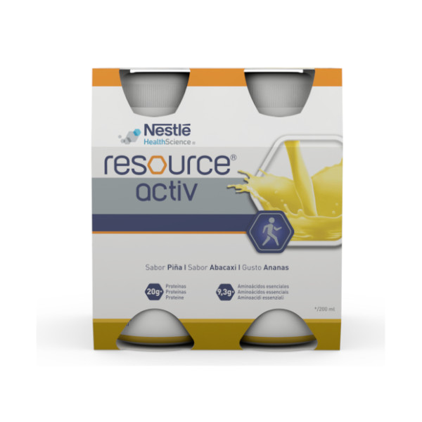 Resource Active Sol Or Abacaxi 200Mlx4