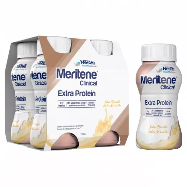 Meritene Clinical Extra Prot Bau200mlx4,