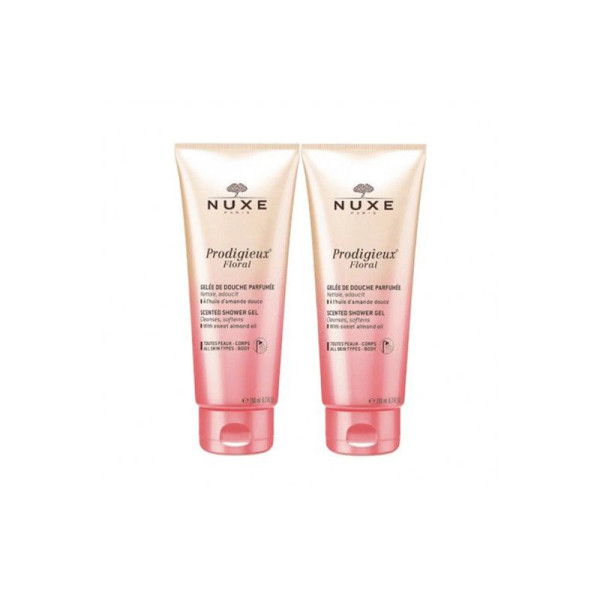 Nuxe Prodigieux <mark>F</mark>loral Duo Gel de duche perfumado 2 x 200 ml com Oferta especial