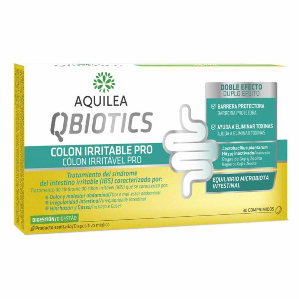 AQUILEA Qbiotics Cólon Irritável Pro | 30 Comp.