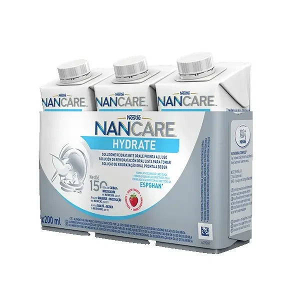 Nancare Hydrate Sol Rehidr Oral 200mlX3,