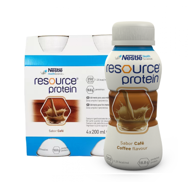 Resource Protein Sol Or Cafe 200 Ml X 4
