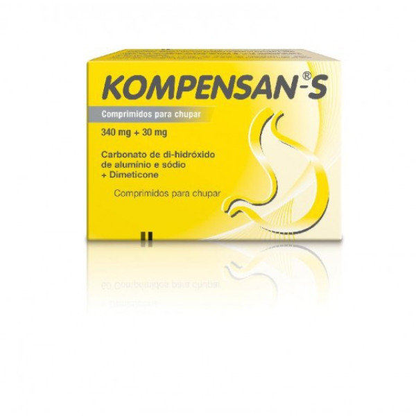 Kompensan-S, 340/30 mg x 60 comp mast