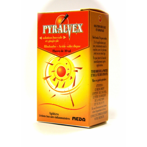Pyralvex (10mL), 10/50 mg/mL x 1 sol bucal frasco