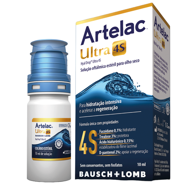 Artelac Ultra 4S Colírio Olho Seco 10ml