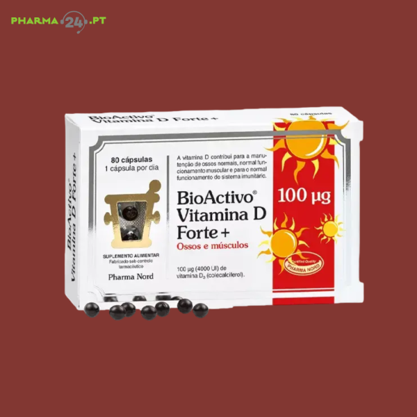 Bioactivo Vitamina D <mark>F</mark>orte+ Caps X80