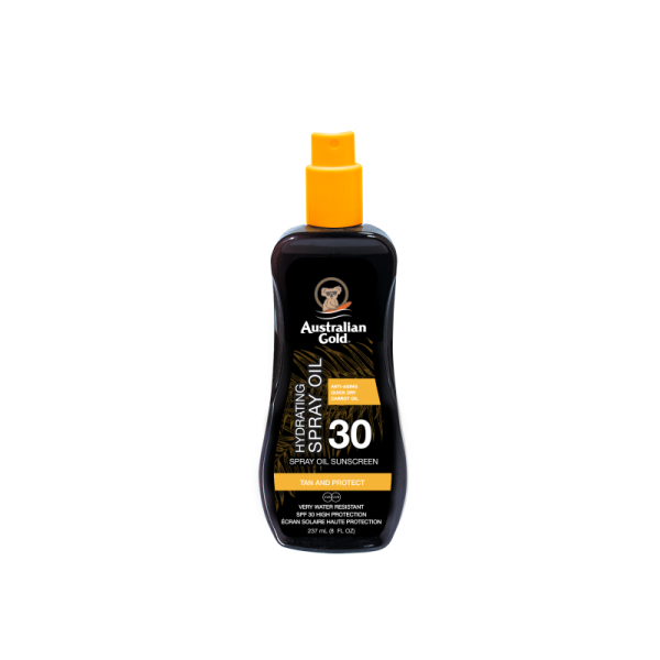 Australian Gold SPF 30 Spray Oil C/ Cenoura 237mL