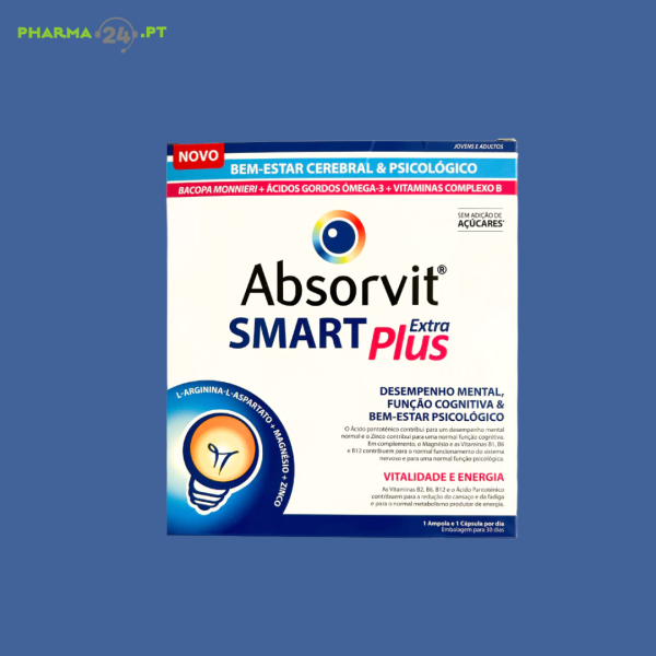 ABSORVIT Smart Extra Plus | 30 Cáps. + 30 Amp.