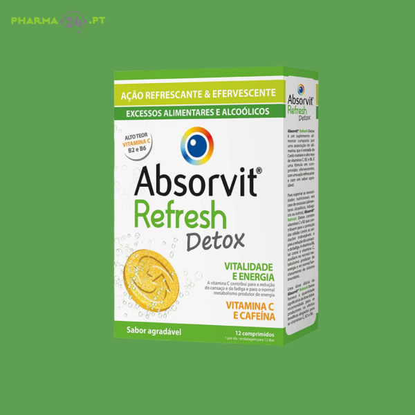 ABSORVIT Refresh Detox | 12 Comp. Efervescentes