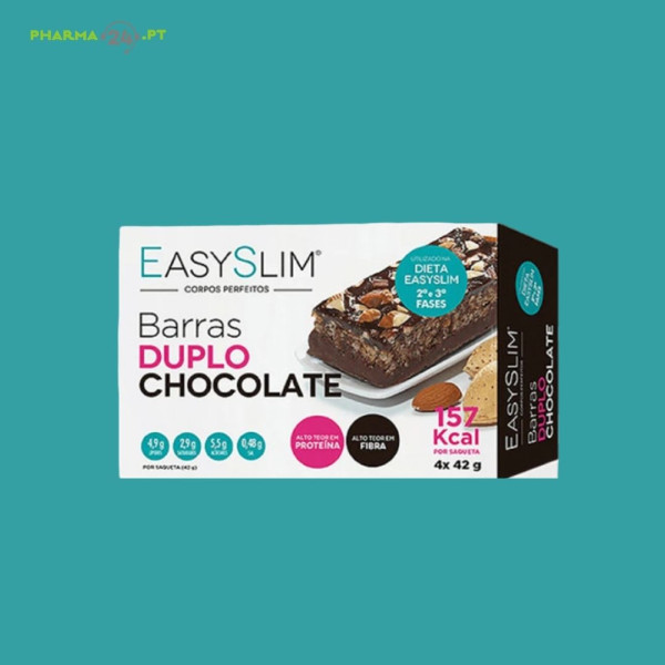 Easyslim Barras Chocolate Duplo 42g X 4