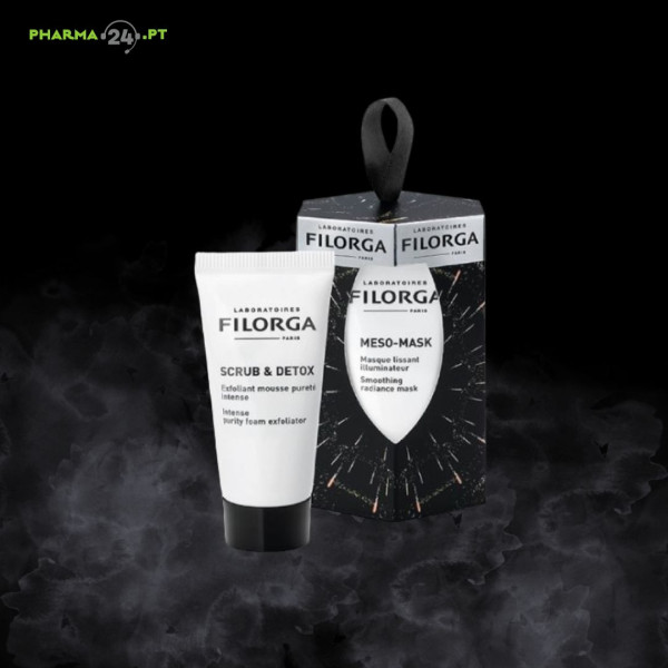 <mark>F</mark>ILORGA Tree Box Perfect Skin Meso-Mask Máscara 15 ml + Scrub & Detox Mousse esfoliante 15 ml Natal 2021