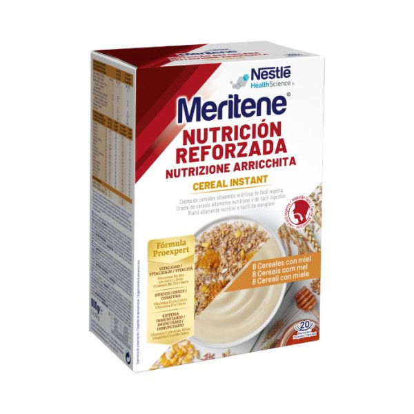 Meritene Cereal Instant Mel Saq 300g X2 pó susp oral medida