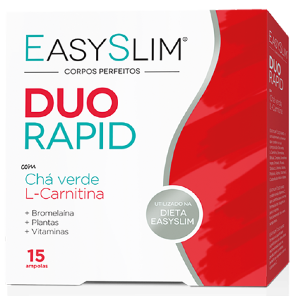 Easyslim Duo Rapid - 15 Ampolas
