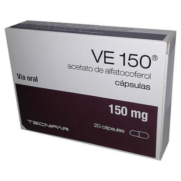 VE 150, 150 mg x 20 cáps