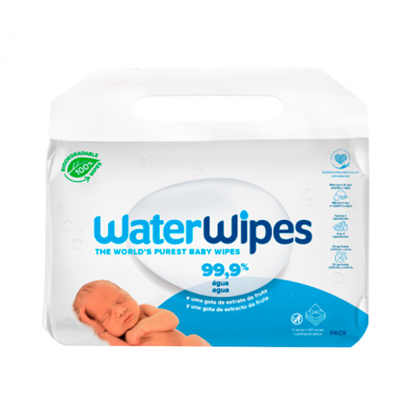 Waterwipes Toalhit Biodeg Bebe 60X3